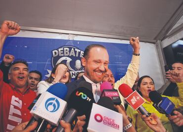 En segundo debate, Taboada va por más inversión para el agua