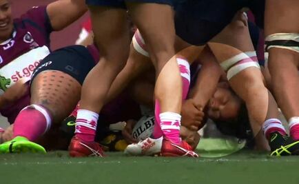 Capitana de rubgy es suspendida por hacer un "Luis Suárez"