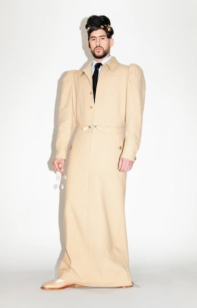 MET Gala 2022: El look de Bad Bunny con el que debutó en la gala