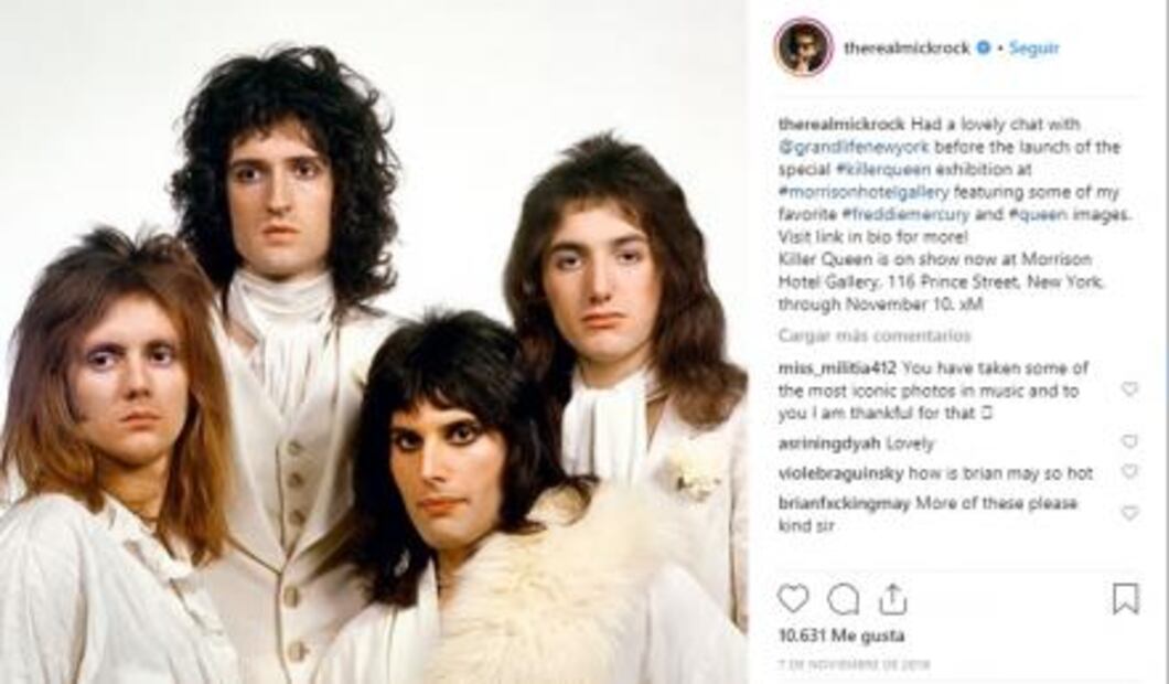 Queen regresa a México, gracias a Mick Rock