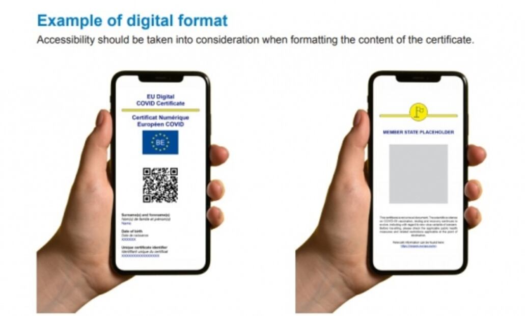 Qué es el certificado sanitario de la Unión Europea