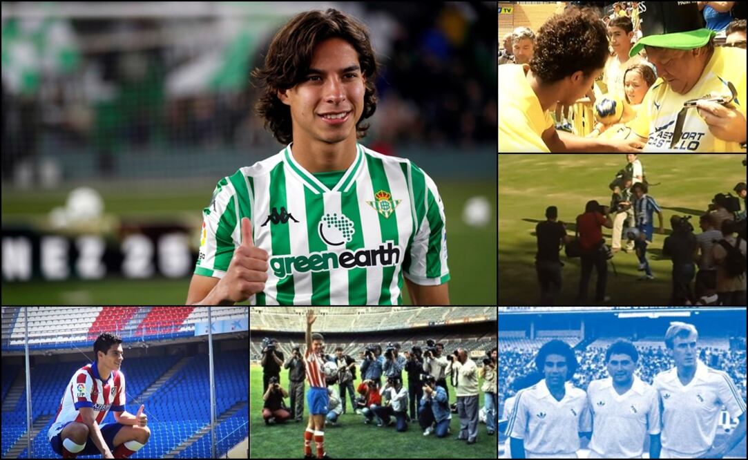 Raúl Jiménez, Javier Hernández y Diego Lainez. Foto: Especial