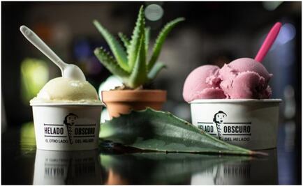 Pulque made ice cream