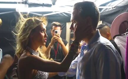 Desde primera fila, Manuel Velasco acompaña a Anahí al primer concierto de RBD en Texas