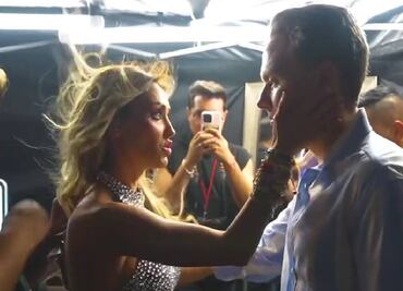 Desde primera fila, Manuel Velasco acompaña a Anahí al primer concierto de RBD en Texas