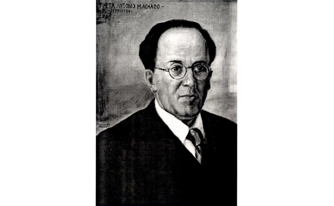 Retrato del poeta Antonio Machado realizado por su hermano José. Foto: EFE, archivo