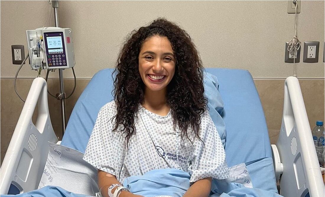 Gaby Agúndez, clavadista mexicana, fue operada con éxito; comenzará su camino a París 2024 / FOTO: Twitter: @atletasmxof