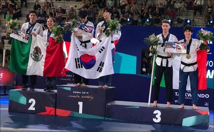 Ana Zulema Ibáñez y Marco Arroyo dan otra medalla a México en Grand Prix de TKD