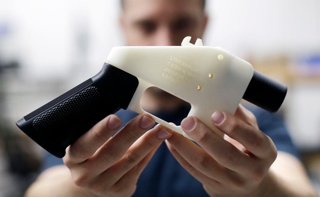 La empresa de Cody Wilson fabricó la primera pistola hecha con una impresora 3D (Foto: AP)