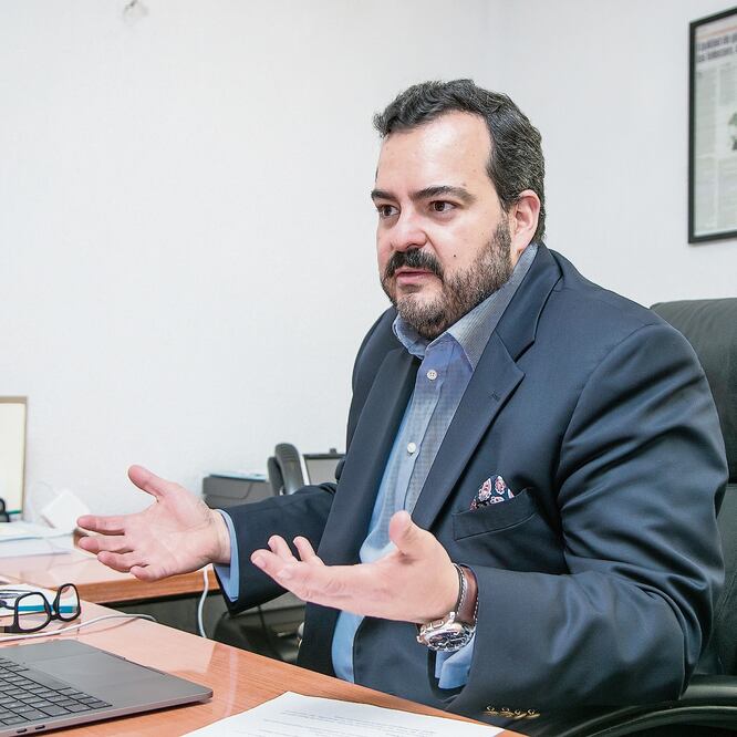 En la foto: Mario de la Cruz, Presidente de la Canieti. YADÍN XOLALPA/ EL UNIVERSAL