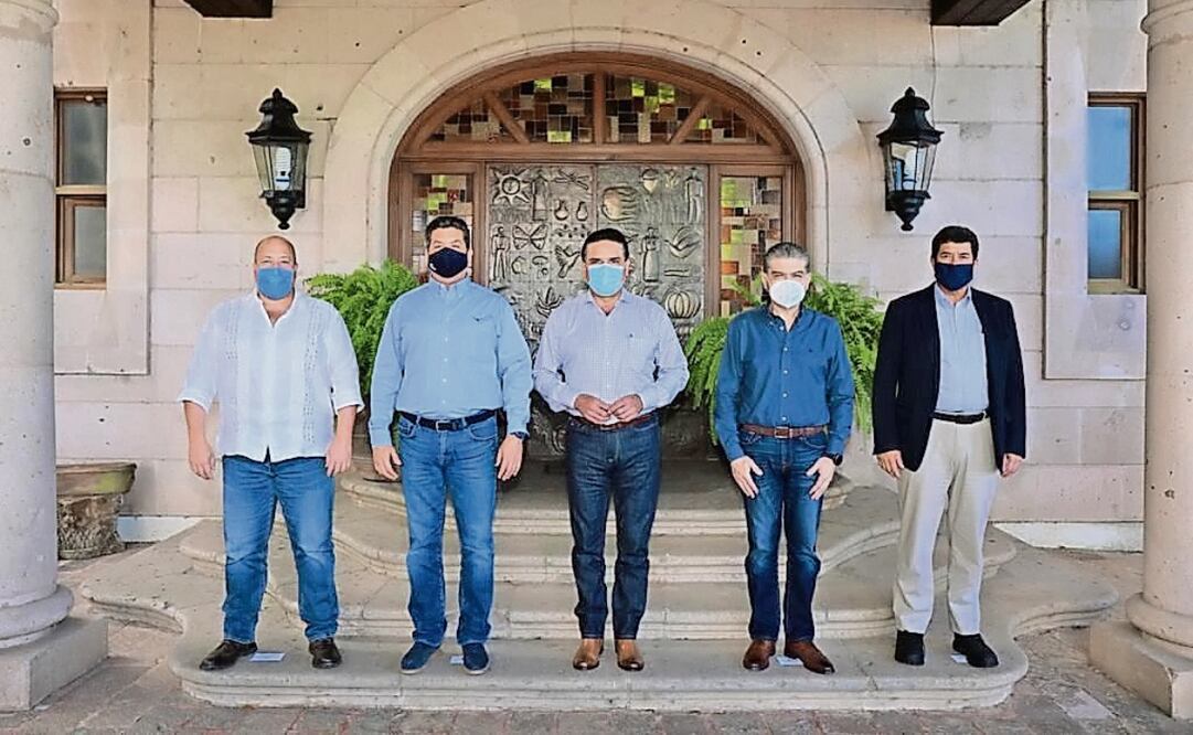 Los exgobernadores que formaron la Alianza Federalista en 2020 buscaron impulsar una agenda de atención en la pandemia de Covid-19, además del fortalecimiento del pacto federal. Foto: Archivo EL UNIVERSAL