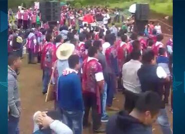 Alcalde ebrio encabeza evento de motocross