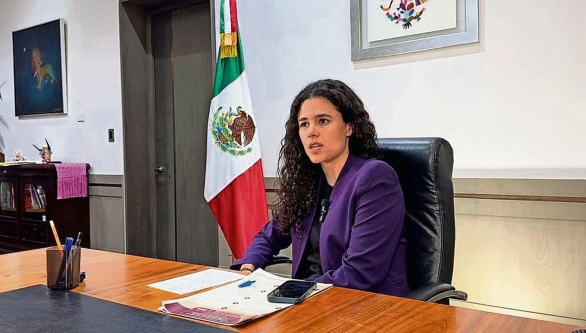 Luisa María Alcalde. Foto: Especial