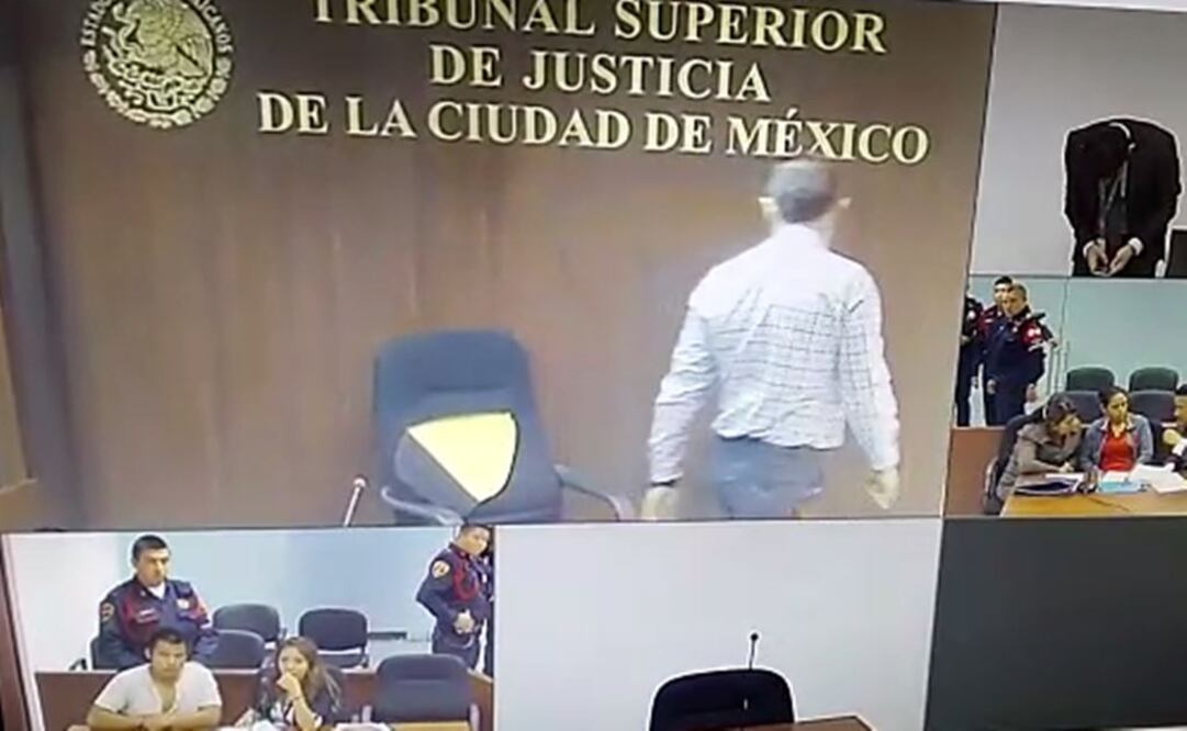 Juez hace berrinche y rompe silla que no le gustó