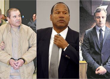 “El Chapo”, Pistorius, O.J. Simpson, y otros juicios famosos en el mundo