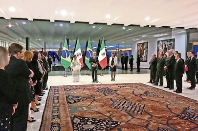 Reconoce gobierno brasileño la laborde Beatriz Paredes