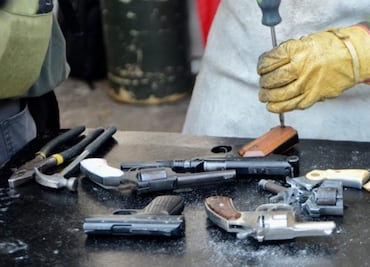 Erogan más de 4.5 millones de pesos para canje de armas en la CDMX