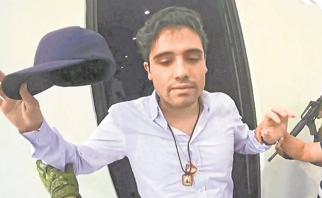 Ovidio Guzmán López, hijo de El Chapo, fue dete- nido en 2019 en Culiacán en un operativo fallido. Foto: Archivo/EL UNIVERSAL.