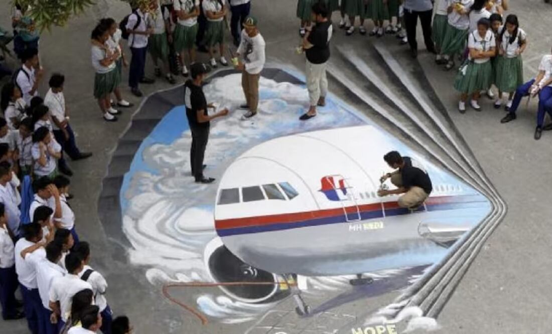 El avión de Malaysia Airlines se perdió en vuelo el 8 de marzo de 2014 en el océano Índico. FOTO: EFE