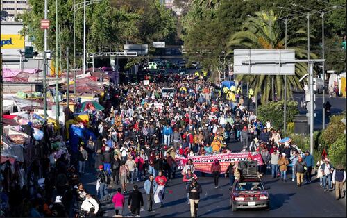 Estas son las marchas y concentraciones para este 6 de mayo; movilizaciones inician a partir de las 9 horas