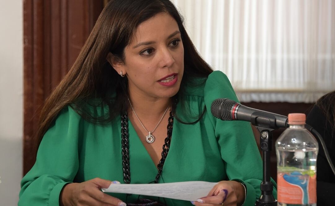 Vicepresidenta de la Comisión de Presupuesto y Cuenta Pública del Congreso local, Luisa Adriana Gutiérrez Ureña / Foto: Especial 