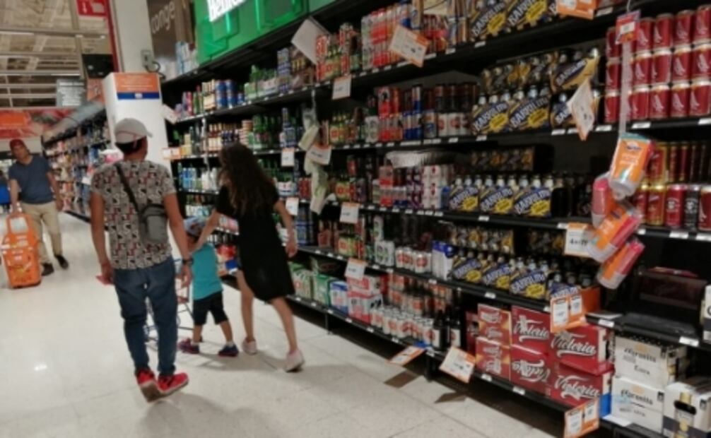 Así luce la venta de cerveza tras presunta "Ley seca" en CDMX