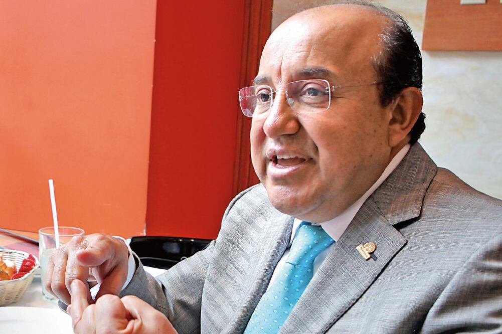 Juan Casados, director general de Concamin, ve un panorama complicado (ARCHIVO EL UNIVERSAL)