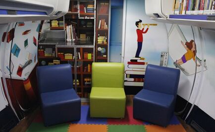 Airplane turns into a library in Mexico City