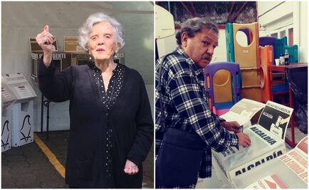 Poniatowska y Taibo II salen a votar por México