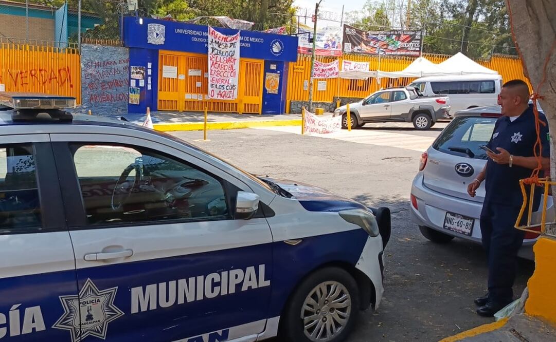 CCH Naucalpan cumple 23 días cerrado. Foto: Rebeca Jiménez