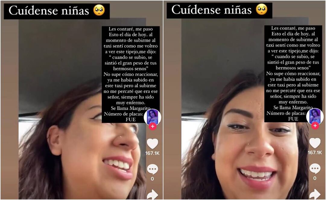 Denuncian acoso sexual en taxi. Foto: Especial.