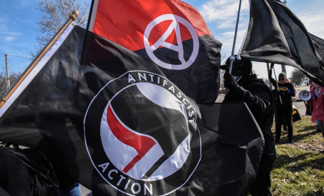 Antifa es considerada por expertos como una ideología, más que un organización. (13/11/25) Foto: Redes sociales