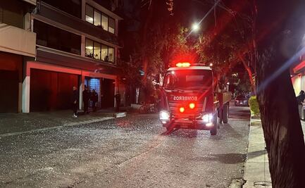 Explosión por acumulación de gas dentro de un departamento en la alcaldía Benito Juárez; no hay lesionados