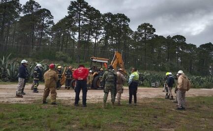 Pemex controla fuga de gas LP por toma clandestina en Nanacamilpa, Tlaxcala; huachigaseros que operan en la región, los causantes
