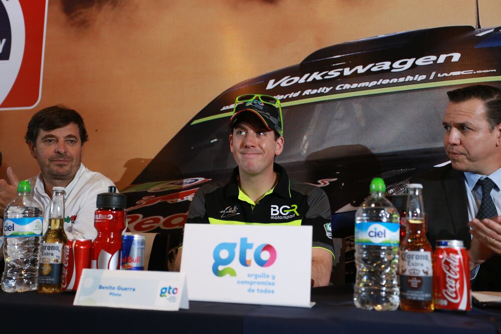  Benito Guerra se reporta listo para el Rally Guanajuato Corona