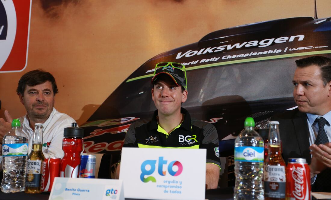 Benito Guerra se reporta listo para el Rally Guanajuato Corona