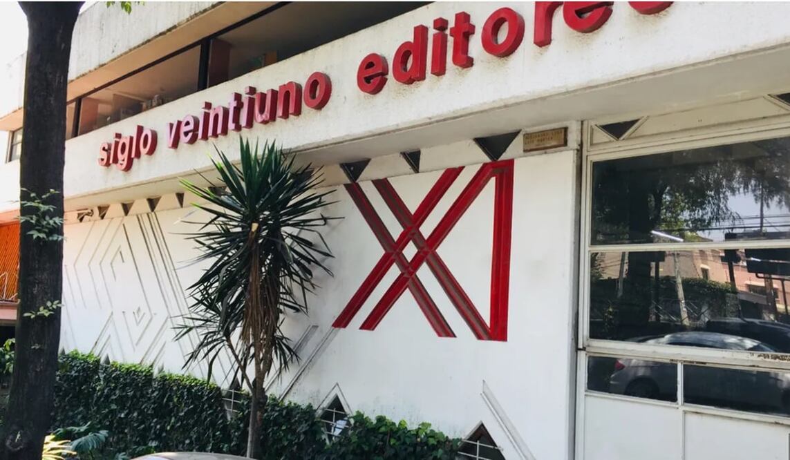 Fachada de Siglo XXI Editores. Foto: Captura página