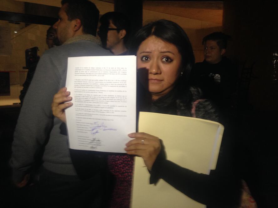 Diana Ángel, de la AGP. Foto Julián Sánchez