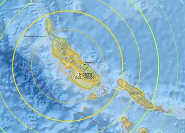 Se registra terremoto de 8 grados en Papúa Nueva Guinea