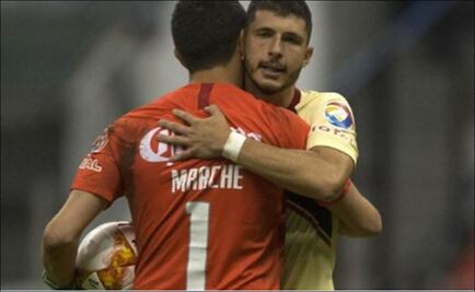 Marchesín y Guido no olvidan al América durante concentración de Argentina