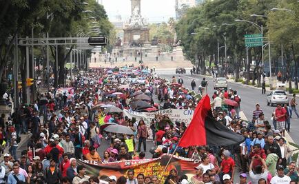 Manifestantes complicarán tránsito vial en Paseo de la Reforma