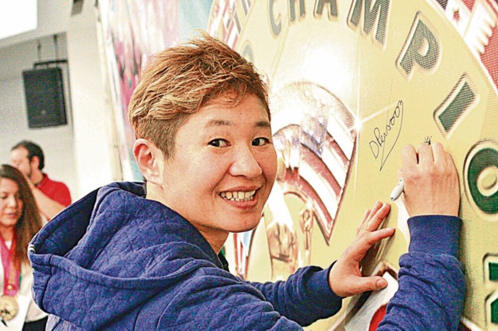 Las púgiles salieron satisfechas (CORTESÍA. CMB)