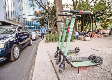 Retiran 170 scooters de la empresa Grin en CDMX