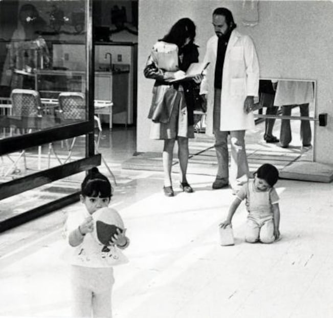 Cuando se convencía a las mamás de llevar a sus hijos a las guarderías