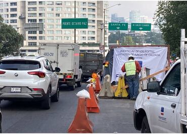 Vecinos denuncian asaltos en obras del Puente de los Poetas hacia Santa Fe