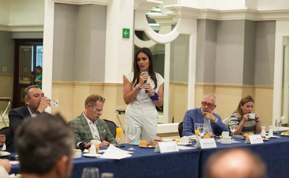 Alessandra Rojo de la Vega candidata a la alcaldía Iztacalco de la coalición Va X La CDMX. Foto: Especial