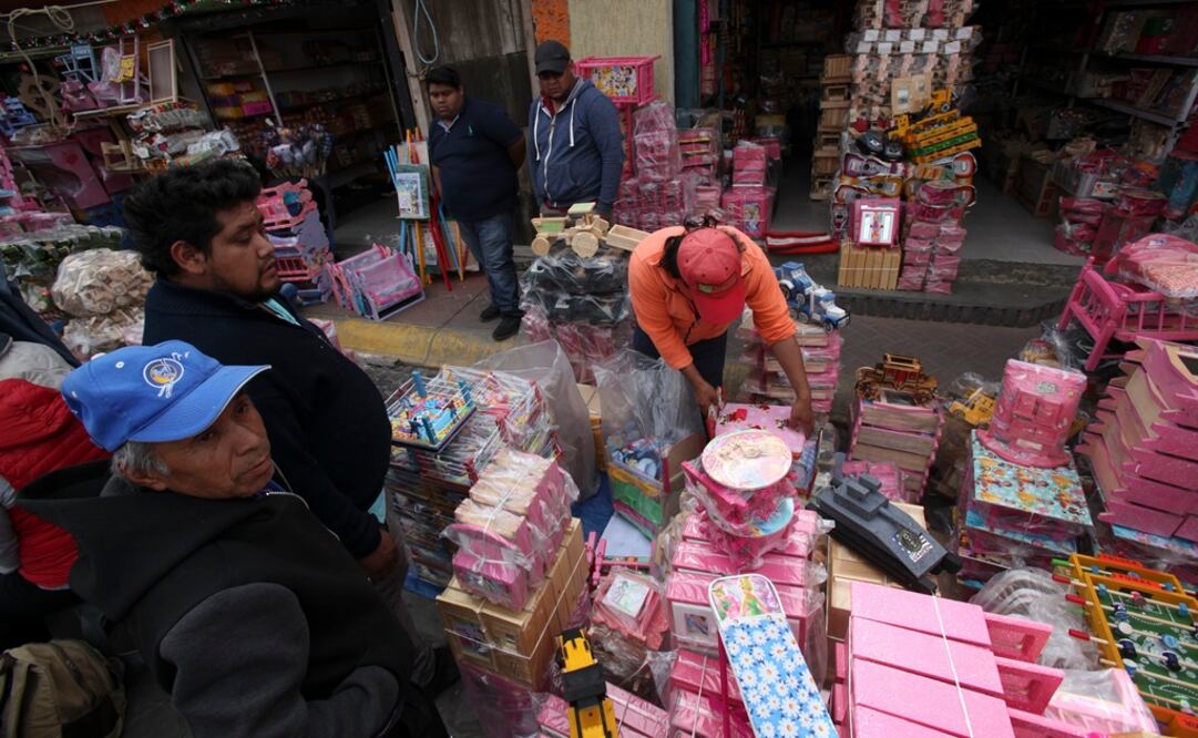 Las ventas por el festejo del Día del Niño conforman, regularmente, el 10% de las ventas de un año; en la época decembrina, Navidad y Día de Reyes, se vende hasta el 60% del total anual. Foto: Jorge Alvarado / EL UNIVERSAL