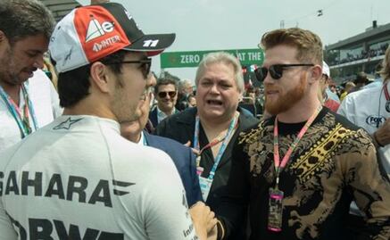 'Canelo' Álvarez desea triunfar junto a 'Checo' Pérez en noviembre: "Lo que sería para México"
