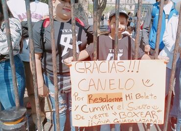 José Luis Rodriguez, emocionado por ganar un boleto para Canelo vs Ryder por su promedio
