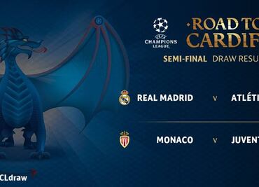 Real y Atlético disputarán semifinal de la Liga de Campeones